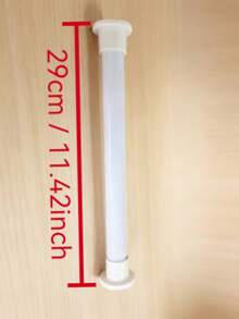 1-Piece Set Of Adjustable Stainless Steel Wardrobe Rods, Retractable Bathroom Towel Rods, Curtain Rods, Wardrobe Hanging Rods, Retractable Shower Curtain Rods, Balcony Rods, Without Drilling, Curtains, Doors And Clothing Bedrooms, Home Lockers, - A - View 9