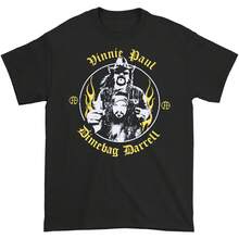 Dimebag Darrell Vinnie Paul CFH T-Shirt Men Black Band Tee - 1 - View 1