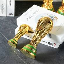 FIFA نموذج كأس العالم 2026 المكسيك وكندا والولايات المتحدة، زينة تذكارية لكأس العالم، كأس تذكاري لعشاق كرة القدم - غنيمة - مشاهدة 4