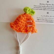 1pc Cartoon Knitted Mini Hat, Multiple Cartoon Yarn Hats, Handmade Knitted Pet Hat - Multicolor - View 5