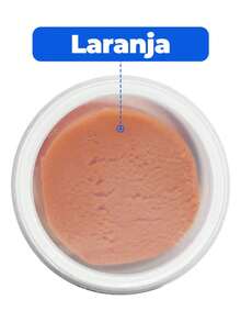 Pote Massinha De Modelar Infantil Escolar Atoxica Magix 500g - Laranja - Visão 4