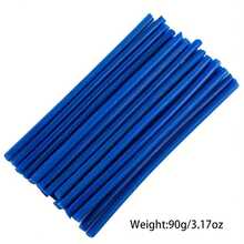KLONKEE Blue Casting Wax Wire, 0.8-6mm Thickness, 6.2 Inches Length - Perfect For Jewelry Making And Modeling, Durable Wax Strips For DIY Craft Wax Modeling Material - Jewelry Waxed Thread - View 9