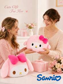 1pc & My Sweet Piano 40cm/15.75in Soft Plush Pillow, Cute Cartoon Polyester Stuffed Cushion Doll For Sofa, Desk, Car Seat, Travel Nap, Room Decor, Birthday Gift For Girls, Students & Fans - Pink - View 10