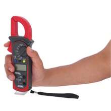 Adir 15801 Digital Clamp Meter - High Precision Ammeter - Professional Inductive Measuring Clamp With Carrying Case - Black - View 6