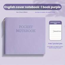 1/2/8pcs Mini Notebook With Pen, Pocket Daily Planner, Compact Portable Planner - Square Pocket Storage Box, Colorful, Random Ballpoint Pen Colors, With Elastic Closure And Daily Checklist, Diary, Boost Work Efficiency, Back To School Season. - Style 1 - View 9