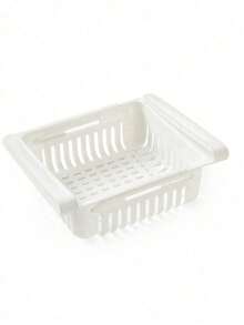 Caja de almacenamiento colgante expandible para refrigerador, contenedor de almacenamiento de frutas, verduras y huevos, estante organizador de refrigerador - Multicolor - Ver 10