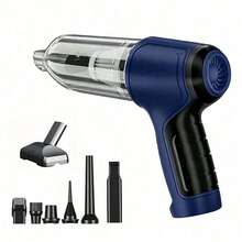 Portable Cordless Vacuum, High Suction Handheld Car Vacuum Cleaner, With Washable Filter, And Blowing, Both In The Car And At Home, Can Absorb Dust, Debris, Pet Hair, 2400mAh, Car Accessories - A1 - View 9