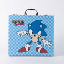 Cerdá Sonic مجموعة تلوين سونيك القنفذ للجنسين في حقيبة حمل - مقاس واحد يناسب الجميع - حقيبة إبداعية مع أقلام ماركر وأقلام شمع وأقلام رصاص ملونة وملصقات وإكسسوارات، مرخصة رسمياً، مثالية للهدايا والأعمال اليدوية - الخيار 3 - مشاهدة 5