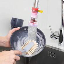Universal Kitchen Faucet Splash Proof Sprinkler Tap Extension Filter Nozzle Household Water Flow Adapter - View 3