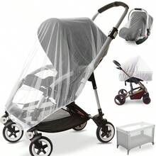 Baby Crib Netting & Accessories - Black - View 5