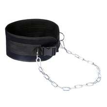New Horizontal And Parallel Bar Fitness Pull-Up Weightlifting Waist Belt, 1pc Waist Strength Training Belt With Iron Chain - Multicolor - View 11