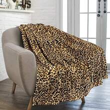 150cm x 200cm, Cheetah - PAVILIA Cheetah Fleece Throw Blanket Cheetah Leopard Animal Print Flannel Blanket for Bed Soft Velvet Lightweight Microfiber Blanket for Bed Couch Sofa 150cm x 200cm - Marrn - Ver 1