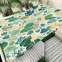 1 pieza Vela de sombra solar cuadrada con estampado geométrico de girasol fresco, adecuada para patio pequeño, piscina, área de ocio al aire libre de villa. Sombrilla de playa, tela de sombra solar para exteriores, toldo de playa, tienda de playa, sombra solar para patio, cenador al aire libre, cenador - Bohemia C - Ver 7