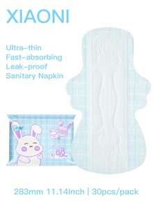 XIAONI 240mm Ultra-Absorbent Sanitary Pads, 40pcs Leak-Proof Menstrual Pads, Ultra-Thin Breathable Sanitary Pads With Wings - View 13