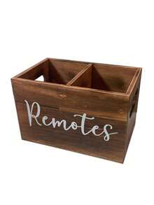 This Dual-Slot Remote Control Organizer Box Is Suitable For Storing Remote Controls, Cosmetics And Stationery. It Can Be Placed On A Bedside Table, In The Living Room, Office Or Men's And Women's Bathrooms. - Multicolor - View 9
