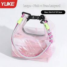 YUKE 1 buah Tas Renang PEVA Tahan Air, Tas Penyimpanan Kapasitas Besar untuk Barang Kering & Basah dengan Pegangan, Cocok untuk Kolam Renang, Pantai, Gym, dan Perjalanan - MultiWarna - View 15