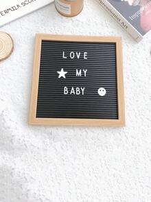 1pc Letter Message Board Decor Craft DIY Letter Message Board Suitable For Home Decor, Photo Props, Birthday, Graduation Gifts, Etc. - 1PC - View 3
