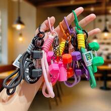 Keychain Pendant Gym-Inspired Design Unisex Gym Keychain With Dumbbells Kettlebells Fitness Weight Plates Sports Key Holder - View 5