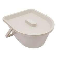 Heavy Duty Height Adjustable Bath Seat Commode Toilet Chair 250kg Adult Senior - Grey White - View 7