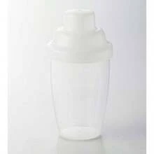 シェーカーボトル クリア 小さめ サイズ 200ml (50ml 100ml 150ml 目盛り付き) 日本製 - クリア - チェックする 3