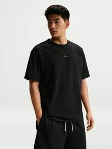 Nike 男款 AS M NK DF SI SS TEE 短袖針織無領T恤 TIR1862-010 - 黑色 - 查看 1