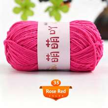 1pc/40g 1.5mm Matte Chenille Yarn Doll Yarn Handmade Crochet Knitting Material Fine Ice Stripe Yarn - Multiple Styles - View 26