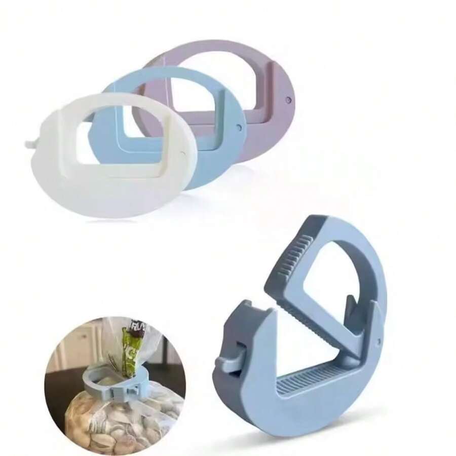 Plastic Bag Sealer Clamp For Home Use, Food Storage Clips, Safety, Moisture Proof, Kitchen Essential Sealers - A - View 1