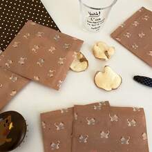 10pcs Self-Sealing Gift Bags, Jewelry Accessory Packaging Bags, Cartoon Cat Pattern Packaging Bags, Gift Self-Sealing Storage Bags, High-End Self-Sealing Gift Packaging, Gift Decoration Packaging Bags, Reusable, Suitable For Holiday Birthday, Wedding, Party Gift Packaging, Daily Storage And Classification Self-Sealing Packaging Bags. - Gift Bags - View 3