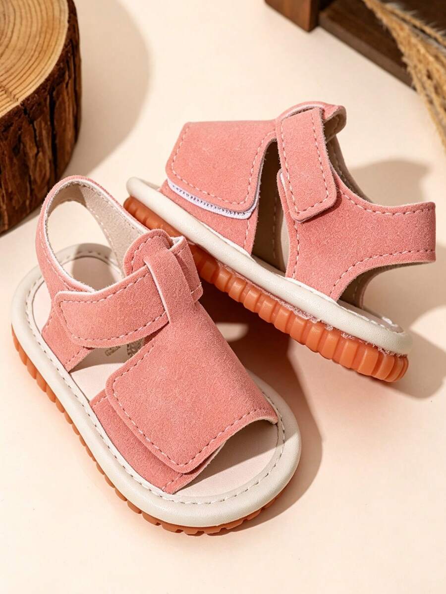 1 Pair Summer Minimalist Children's Open Toe Sandals, 0-3 Years Old ...