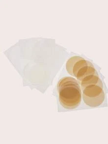 Lignisse Men's PE Nipple Covers, Invisible No Show Nipple Stickers, Anti Embarrassment Chest Pasties, Sweatproof Adhesive Pads For Shirt, Gym, Running & Daily - Multicolor - View 8