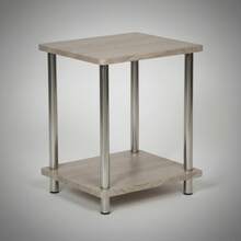 KIWI MOBLEKIT | Wooden And Metal Side Tables For Living Room Or Bedroom, Modern Functional Tables With Different Shapes And Heights, Fixed Or Folding Options For Home - 輔助桌 34x29.5x41 厘米 - 查看 8