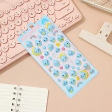 Q-Lia 15件裝淚滴形3D亮面裝飾配件，適用手機、筆電與平板裝飾，生日禮物手工材料，多色混色，立體效果，光澤表面，DIY專用，[隨機款式，色差出貨] - 彩色 - 查看 7