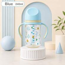 1 buah Botol PP 240ml/8oz, Mudah Digenggam, Tahan Panas, Ringan, Cocok untuk Botol Kelinci Lucu untuk Anak Kecil - MultiWarna - View 14