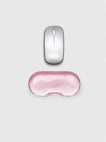 Sandaran Pergelangan Tangan Silikon Transparan, Cocok untuk Kerajinan dan Alat Tulis - Penopang Lengan Ergonomis, Bantalan Pergelangan Tangan Kantor, Bantalan Mouse, Sandaran Pergelangan Tangan untuk Seni Kuku, Set Sandaran Pergelangan Tangan Gel untuk Keyboard, Cocok untuk Kenyamanan Saat Bekerja dengan Keyboard dan Meja (Putih Transparan) - View 18
