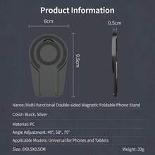 手機背面支架 雙面磁吸手機架 可折疊 Magsafe 桌面手機支架 - 彩色 - 查看 10