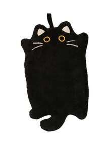 Black Cat Hanging Hand Towels, Super Soft And Absorbent Hand Towels, Quick-Drying Decorative Hand Towels, Suitable For Bathroom, Kitchen, Home Decor, Gift For Cat Lovers - Multicolor - View 9