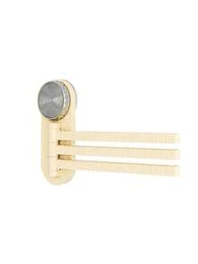 1pc No-Drill Suction Cup Rotating Towel Rack, Strong Damage Free Wall-Mounted Hook, Suitable For Kitchen And Bathroom Universal Storage Rack. Adheres Without Damaging Walls, Rotating Multi-Hook Design For Storing Towels, Rags, Bath Sponges, Cleaning Brushes, Easy Installation And Removal Without Glue Residue, Stable Load-Bearing Without Falling, Can Be Used In Bathroom Washroom And Kitchen Vegetable Washing Area, Simple And Versatile Home Wall-Mounted Hook, Multi-Functional Storage Rack For Renters. - Multicolor - View 10