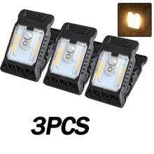 1件/2件/3件 LED 太陽能花園壁燈，附感應器，戶外防水燈，可充電夾燈，適用於景觀牆面裝飾 - 太陽能夾子燈 - 查看 18