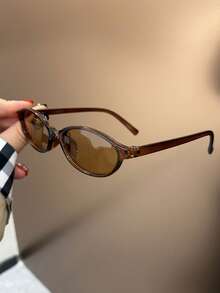 1 Pair New Fashion Glasses For Teenagers, Cute Beach Casual Style, Rich Colors, Suitable For Boys And Girls Daily Wear - Multicolor - View 6