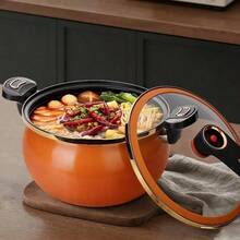 A 8L Large Capacity Multifunctional Soup Pot, 28Cm/11In, Suitable For Cooking And Stewing, Compatible With Gas And Induction Cookers - View 1