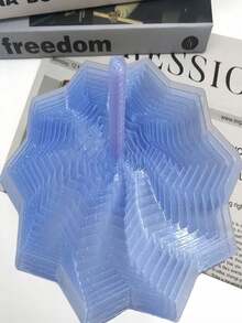 3D Printed Star Polygon Toy, Random Color Style. Features 3D Foldable Finger Relief Device With Visual And Auditory Soothing Effects, Suitable For Desk Decor, Christmas, Birthday, Holiday, Mother's Day Gift And More. Soft Toy With Dual Functionality And Finger Play Experience (All Styles Use Random Color Matching). - Multicolor - View 7