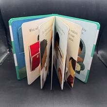 Cardboard, Foldable Inner Pages, Family Beginner English , Cognitive Enlightenment, Language Development, Perfect For Halloween, Christmas Gift - Multicolor - View 13