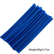 KLONKEE Blue Casting Wax Wire, 0.8-6mm Thickness, 6.2 Inches Length - Perfect For Jewelry Making And Modeling, Durable Wax Strips For DIY Craft Wax Modeling Material - Jewelry Waxed Thread - View 12