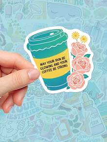 SCXXBSW 60pcs These Beautician-Themed Stickers Are Ideal For Stationery, Desk Essentials, Planners, Notebooks, Laptop Accessories, Calendars And Other Irregularly Shaped Items. They Are Perfect As Rewards, Festive Gifts And For Travel Enthusiasts. - Sticker - View 5