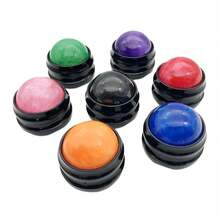 1pc Massage Roller Ball - Manual Tool For Neck, Shoulder, Back And Feet, - Perfect For Trigger Point Relief, Yoga Relaxation, Resin Material, Speed Control, Trigger Point Relief Ergonomic Design Smooth Rolling Motion, Massage Tool, Suitable For Gym, Yoga (Especially For Relieving Muscle Tension) - Multicolor - View 12