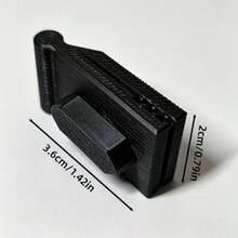 4PCS Awning Fabric Brackets, Compatible With Keder Track For Non-Destructive Installation, Quick Insertion Without Removing Front Pillars, Clamping And Fixing Fabric With Flexible Sliding, Practical Accessories For RV Outdoor Awning Modification - Black - View 6