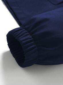 Men's Outdoor Sports Casual Multi-Pocket Fashion Hooded Lightweight Thin Fabric Jacket, Regular Fit - Royal Blue - View 11