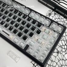 Classic Keycaps Original Translucent UV Customized PC Material Compatible With Mechanical Keyboards - View 5