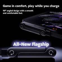 1pc 240W Fast Charging Cable With Stand, Say Goodbye To Wrist And Neck Discomfort! Built-In Foldable Stand, USB C-To-Type-C/Lightning Fast Charging Cable, Compatible With IPhone Series, Series And Other Android Devices, Suitable For Phone/Tablet/Laptop And Other Multiple Devices - 彩色 - 查看 6