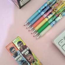 2026 FIFA World Cup Best-Selling World Cup Football Blind Box Pen Creative Star Peripheral Signature Pen Retractable Neutral Ink Pen Escuela - World Cup Pen - View 3